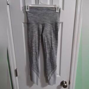 Lululemon Wunder Under Roll Down Mesh Leggings